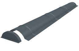 PANNEAU TUILE FAITIERE 2,10 M TERRA COTTA EUR/PC