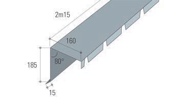 SANDWICH ECO PRO BANDE FAIT 33250 2,15M  7016
