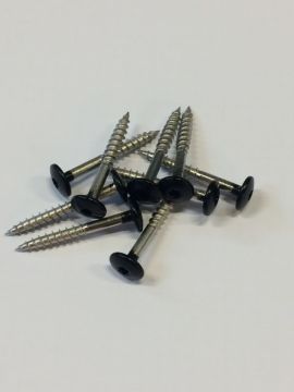 TRESPA INOX VIS NOIR RAL9005 A90. 0. 0 100PCS/BT EUR/BT