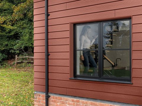 CEDRAL WOOD C72 ROUGE BRIQUE 3600X190X10MM EUR/PCS