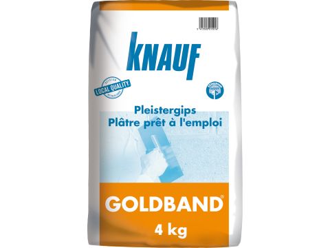 Knauf goldband   4,0 kg gipspleister