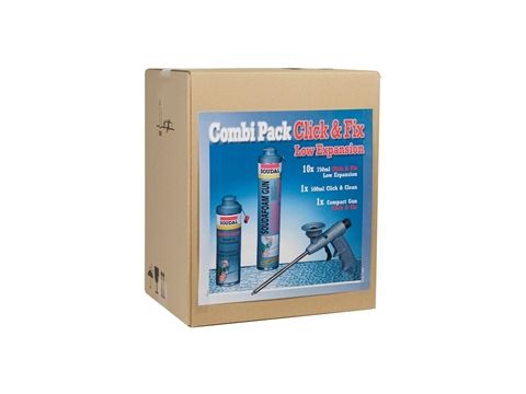 Soudal combi pack c&f low expansion