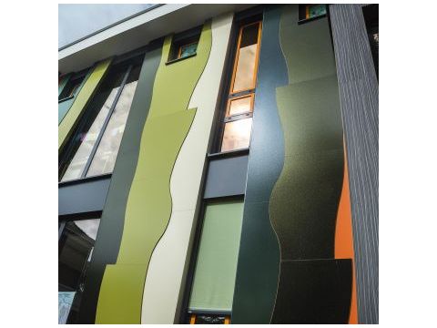 ROCKPANEL COLOURS 8MM 2500X1200  RAL 6009