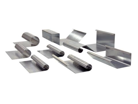 ZINC JOINT DEBOUT QUAR + 600 X 0,8MM