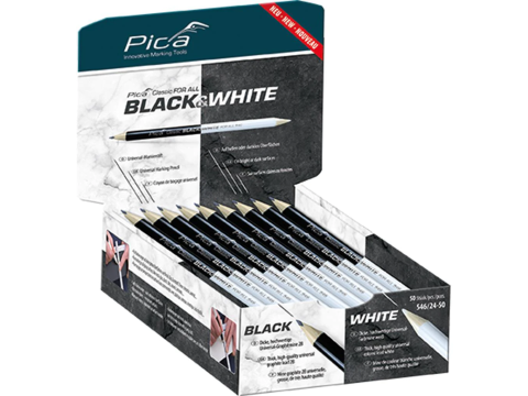 Pica for all crayon univ noir/bl eur/pc