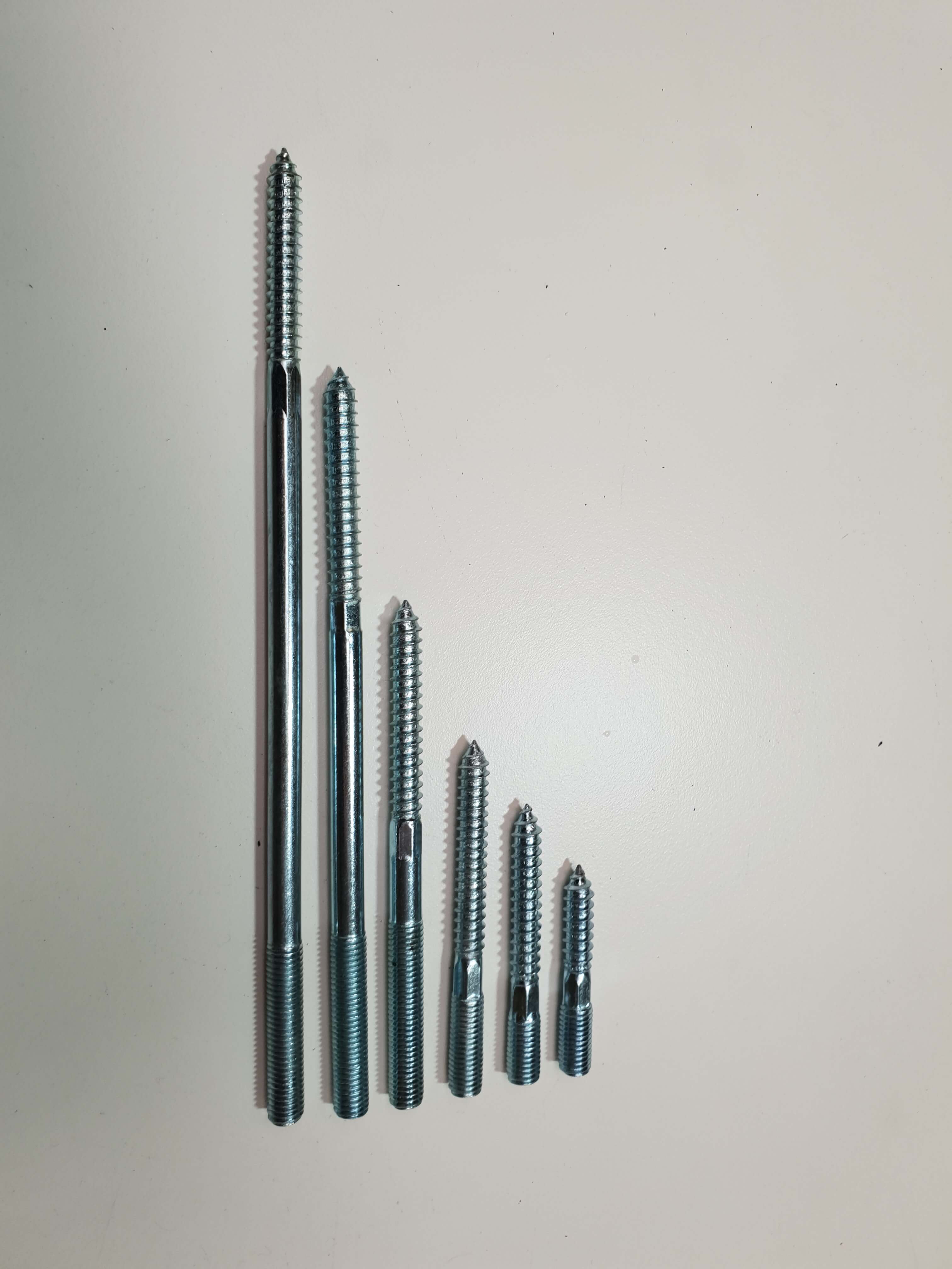 Zinc collier goujon filete 300mm m10 galva 50 pcs/bt