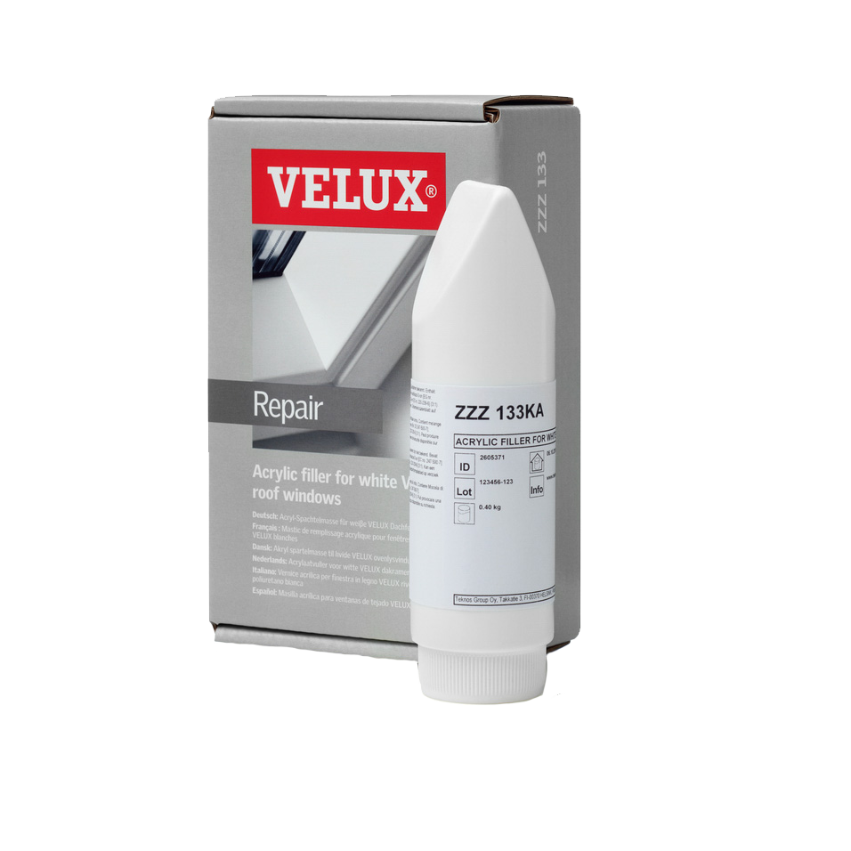 Velux zzz 133kg kit reparation bois blanc+pu