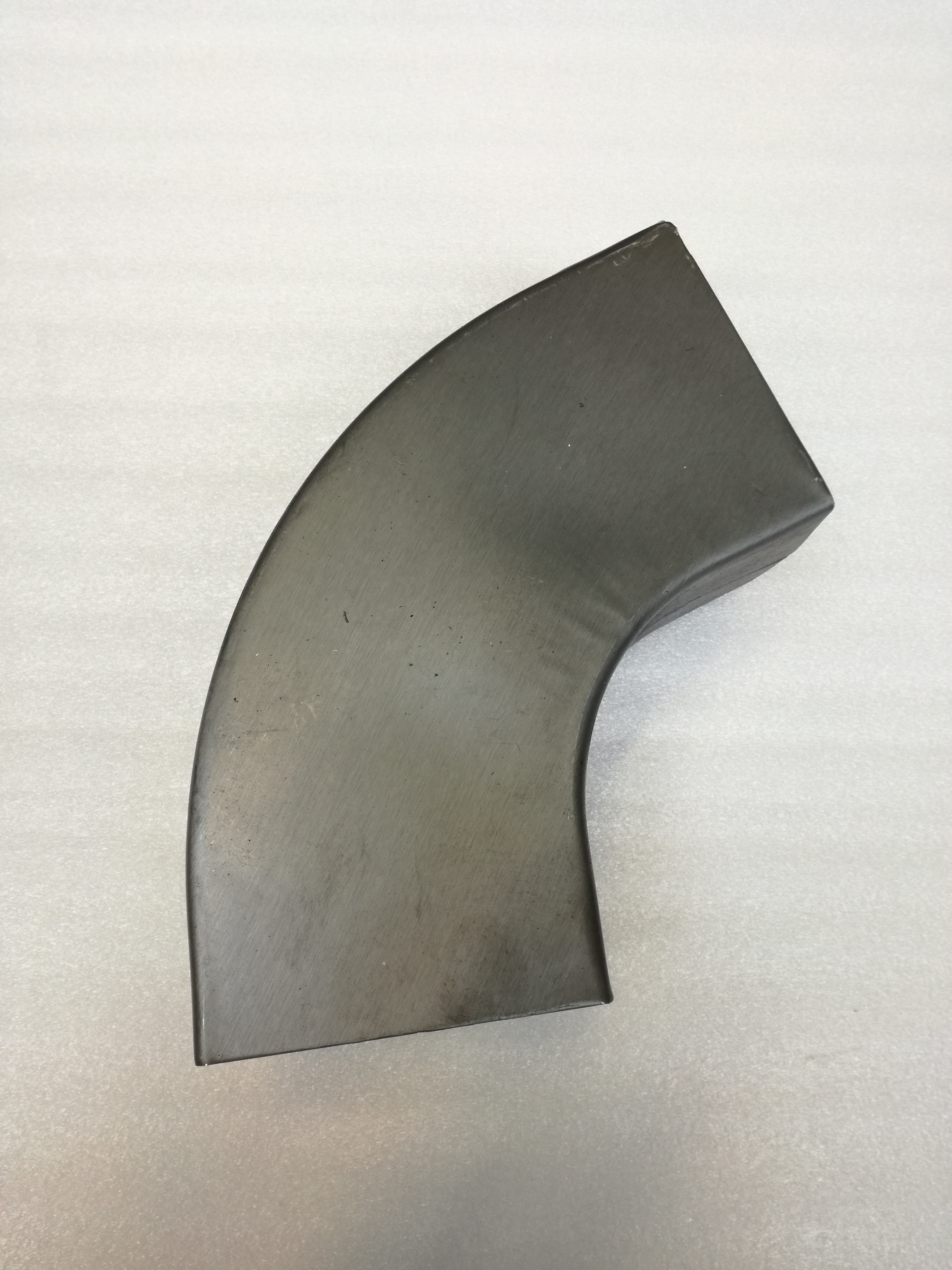 Zinc vm quartz coude   72 100/100 mm 25pcs/bt eur/pcs