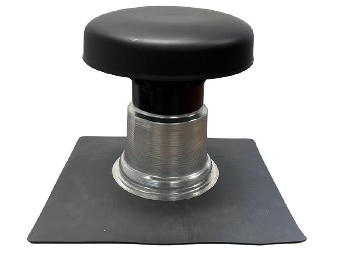 Roof ventilation toit plat alu/plastique avec bavette roofing 80mm eur/pc