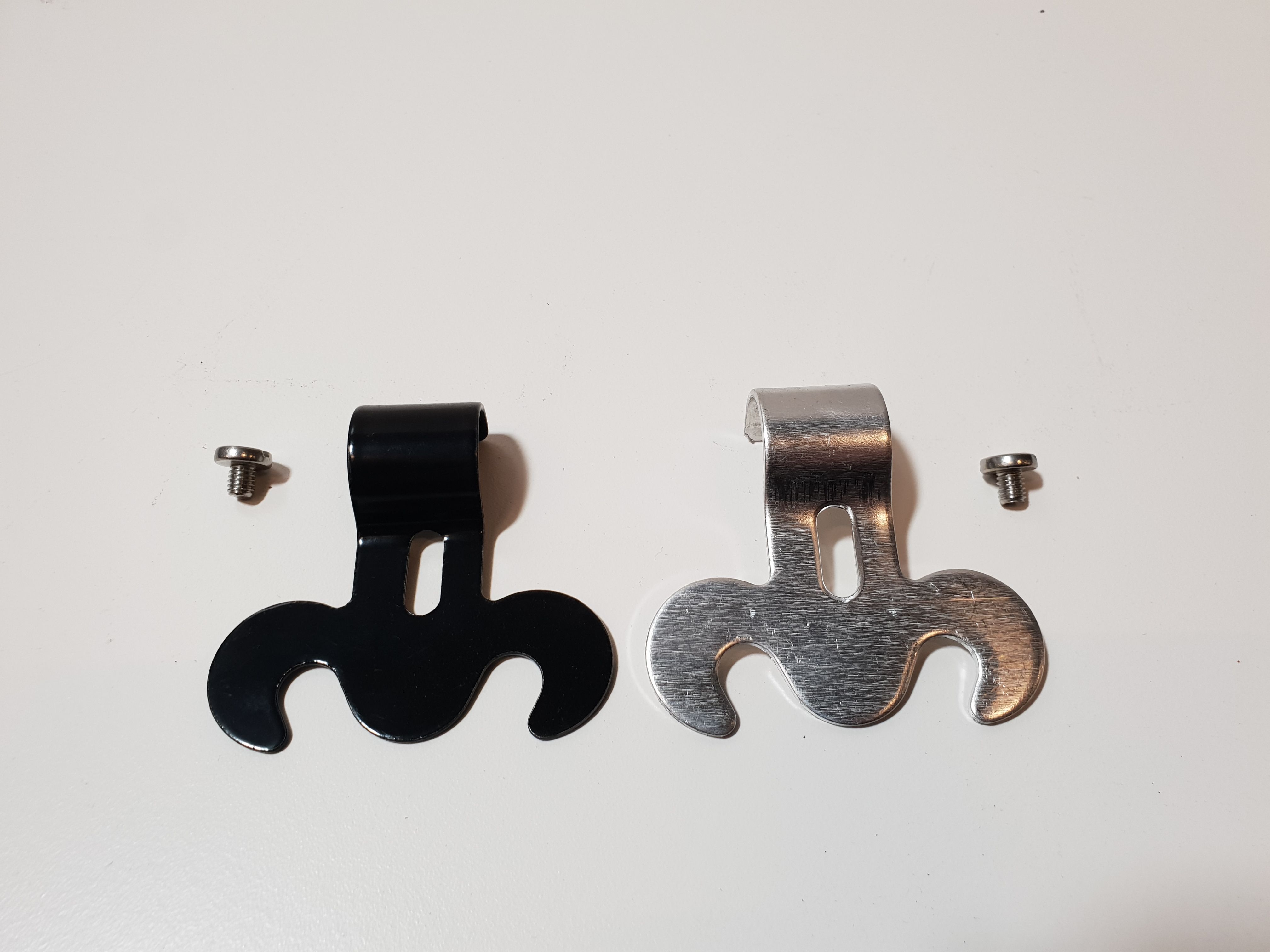 Zinc vm patte anthracite + decoration + vis 25pcs/bt eur/pc 220030535