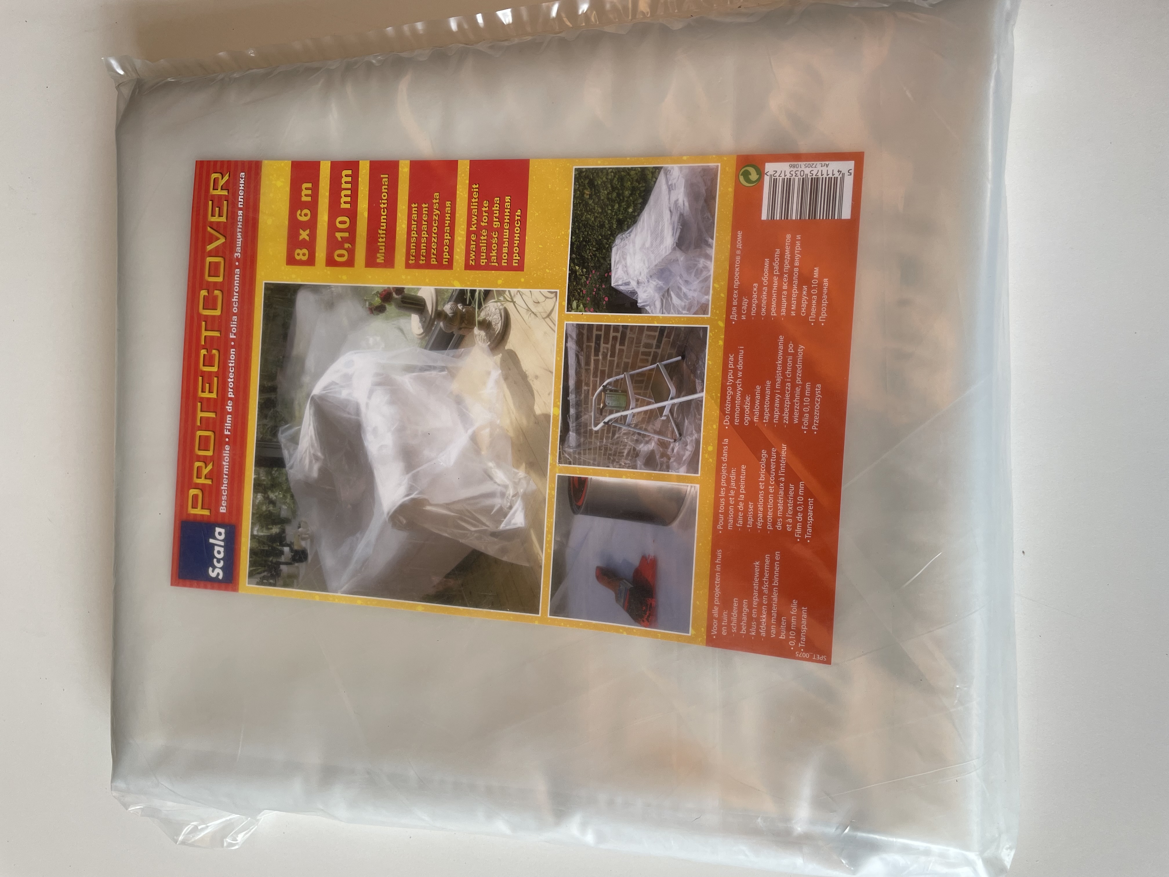 Scala feuille plastic 8x6 010 eur/pc