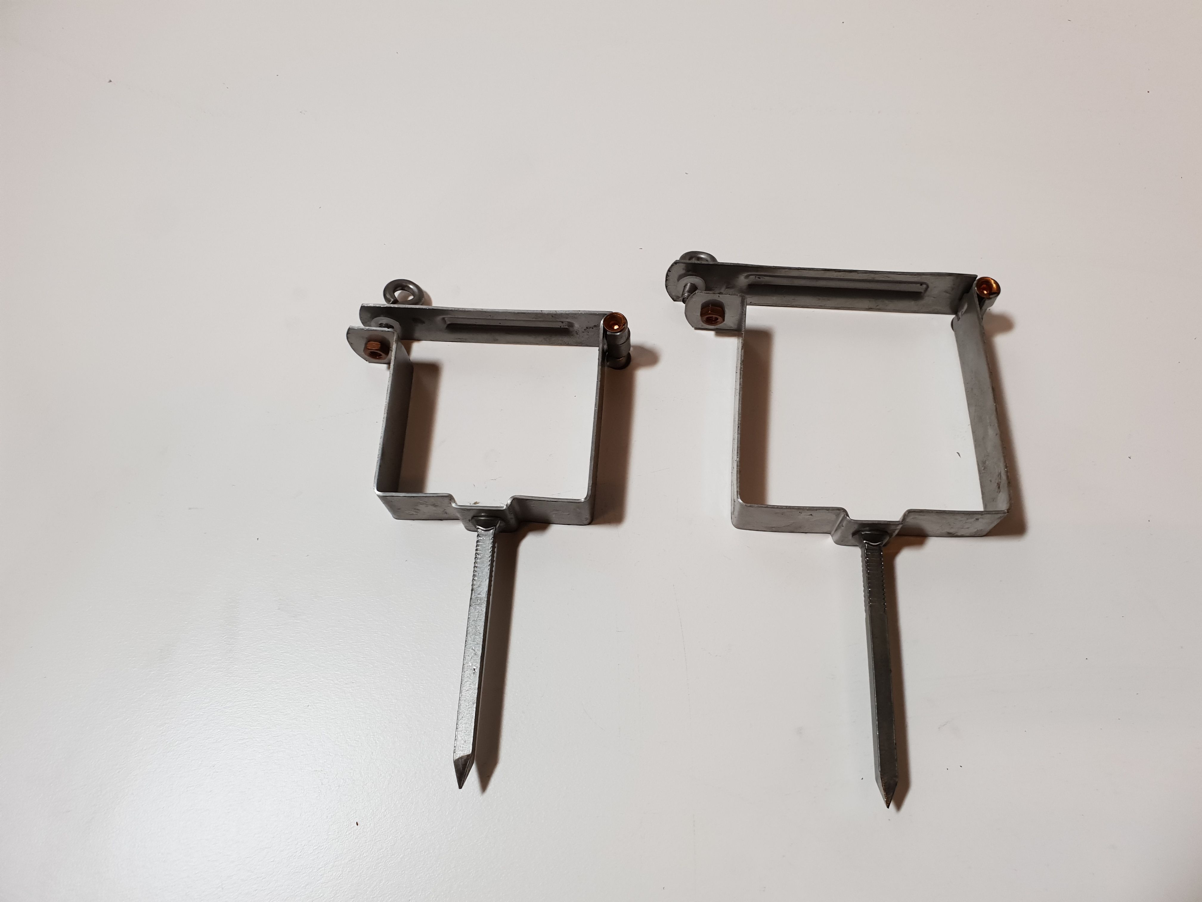 Zinc vm collier charniere 100/100 mm nouveau 25pcs/bt eur/pc 220028706