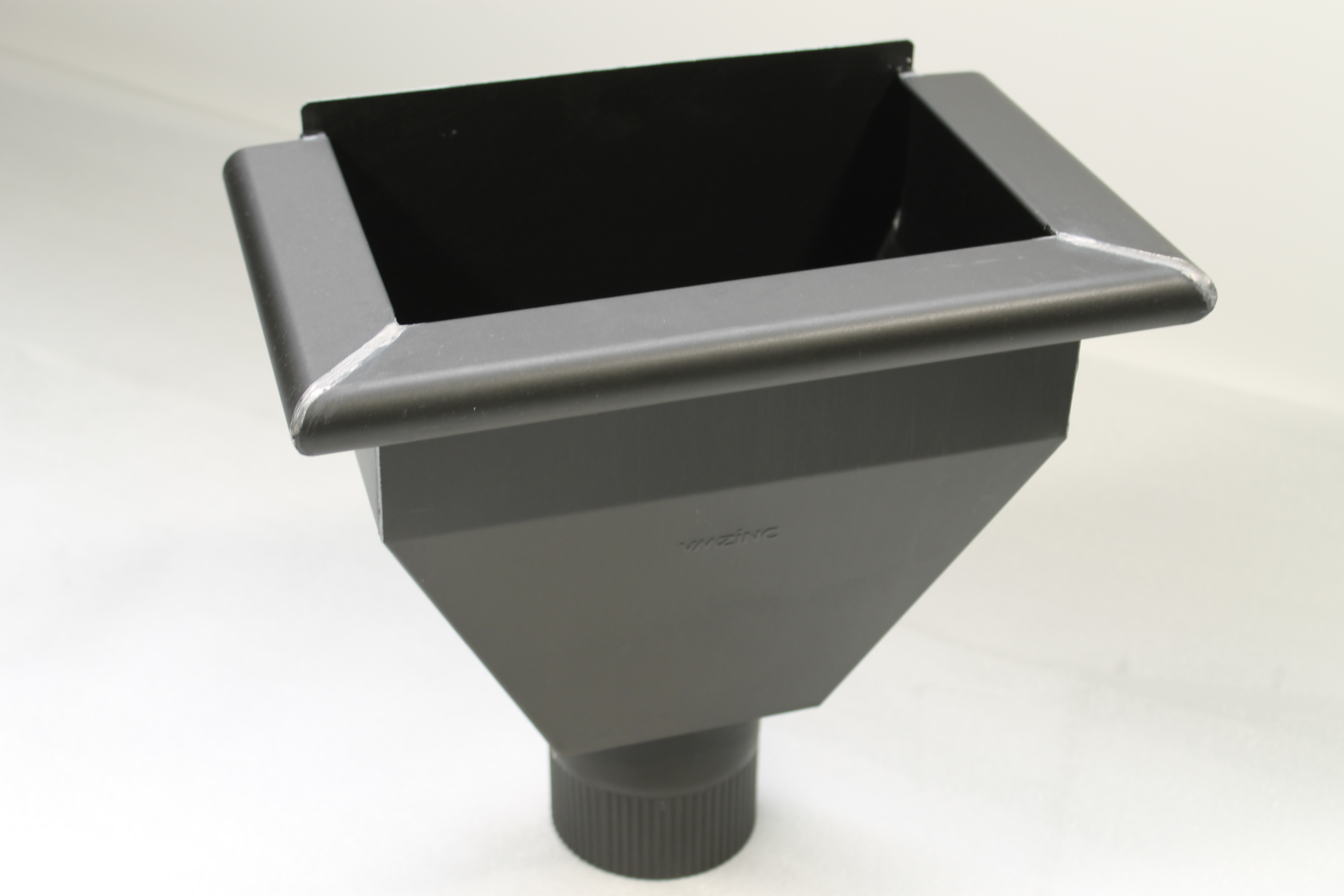 Zinc vm anthra cuvette 100 mm + ourlet 6pcs/bt eur/pc 220021367