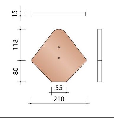 Kor fronton 301 anthracite 736