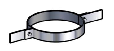 Inox flex pjf 130 collier de fixation