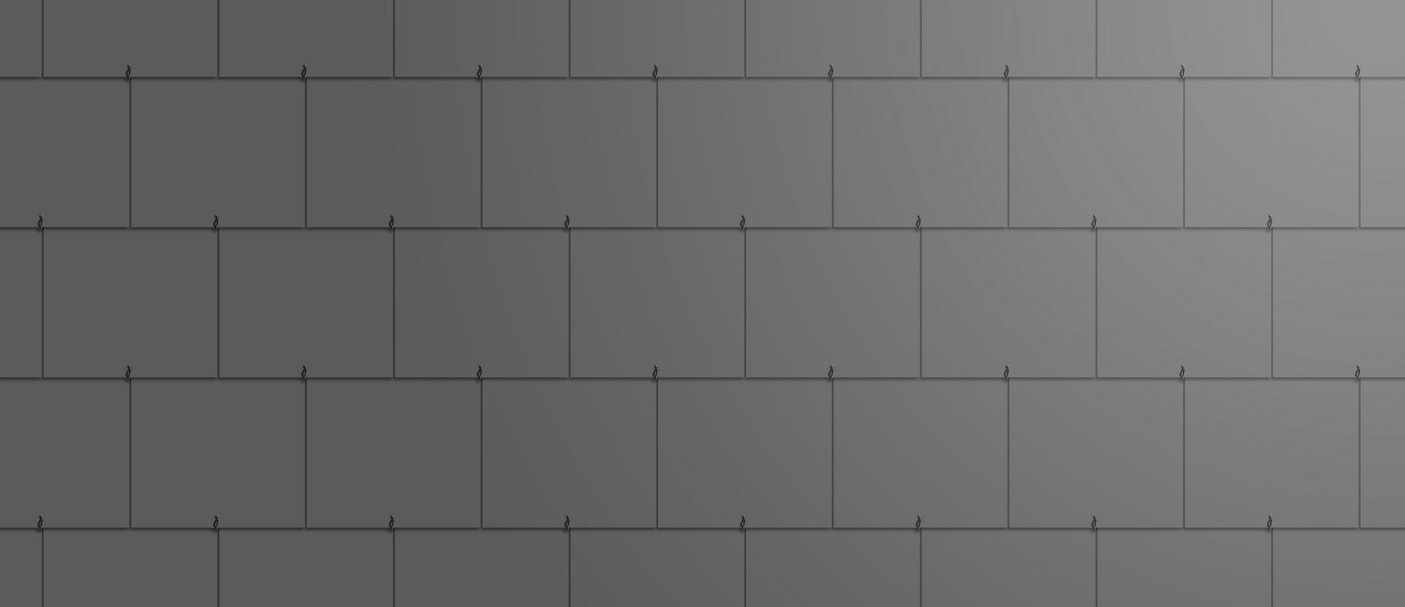 Cedral alterna ardoise 60/32 gris metal sans trous - sans coins coupes 10pcs/paq eur/pc