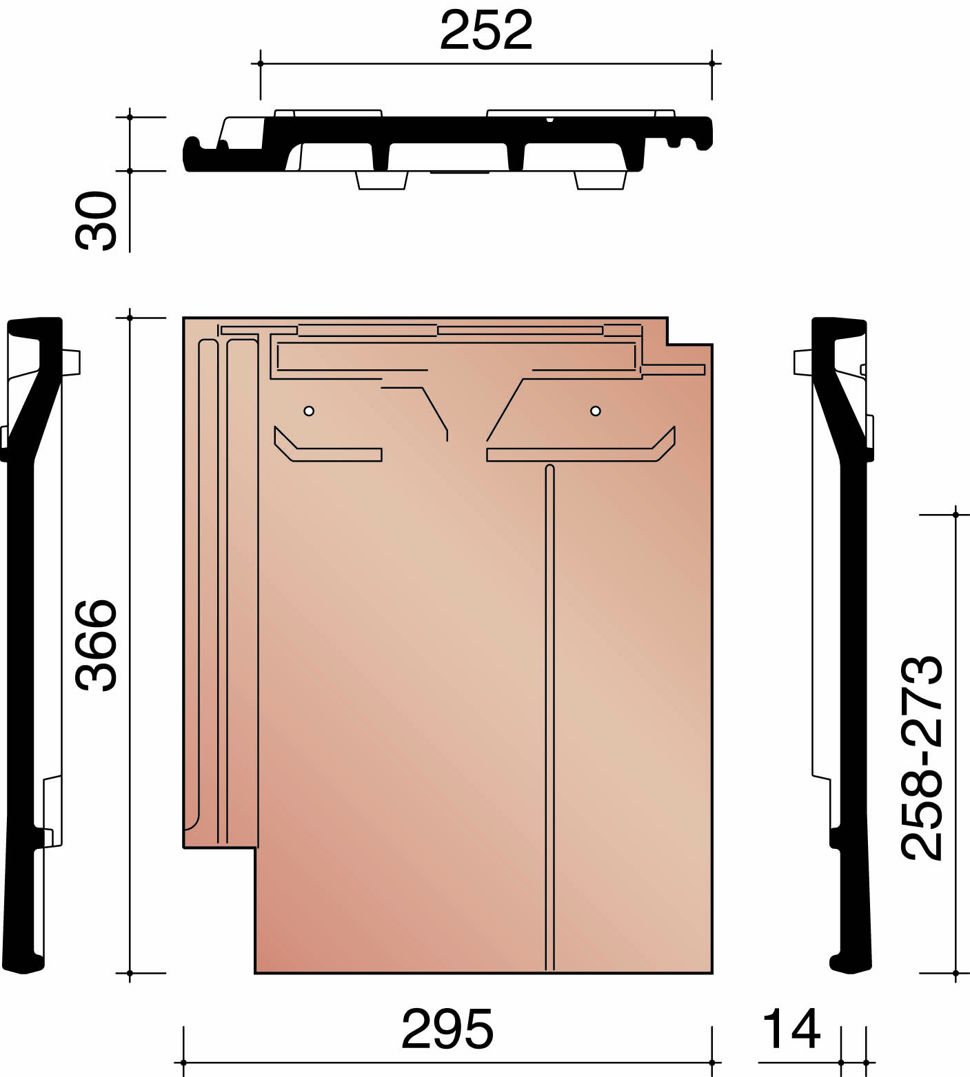 Migeon vauban tuile et demie bord nuage 875 875