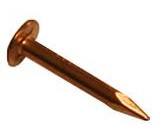 Cuivre clou 100 mm x 4,00 5kg/bt eur/bt