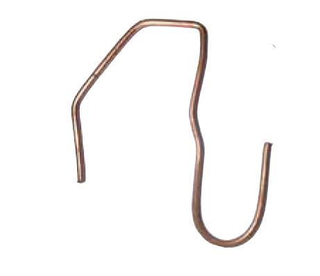 Cuivre crochet mono vh 1000pcs/bt eur/bt