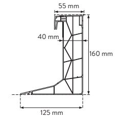Costiere pvc 160/280 16/00