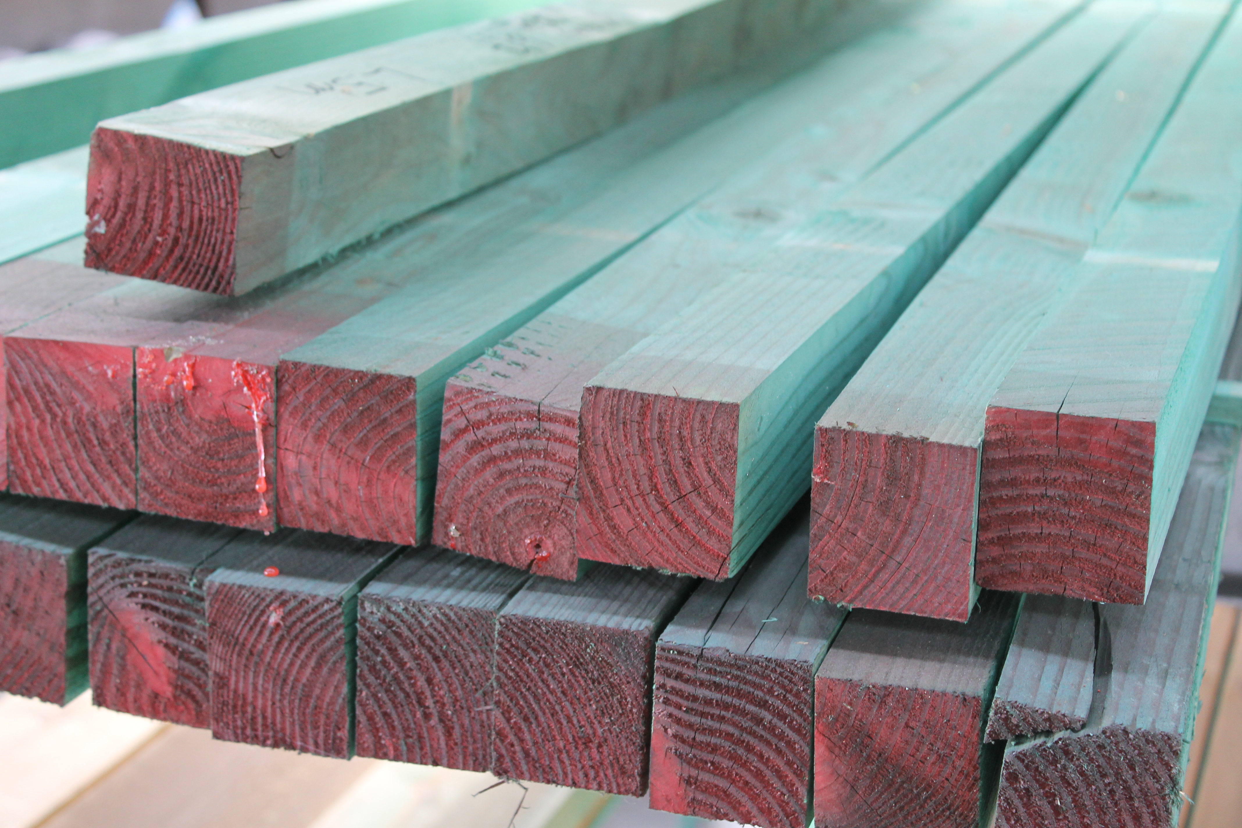 Chevrons 7 x 6 cm douglas trait 3,65mc