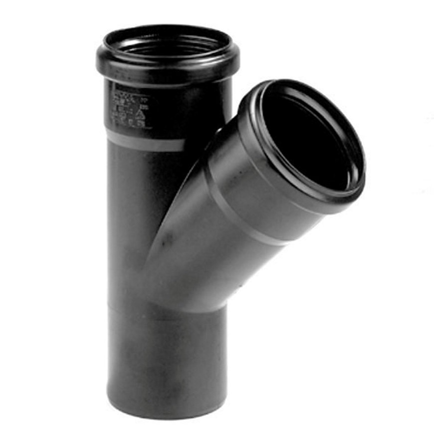 Pe (pp) piece-y 45degre 125mm eur/pcs