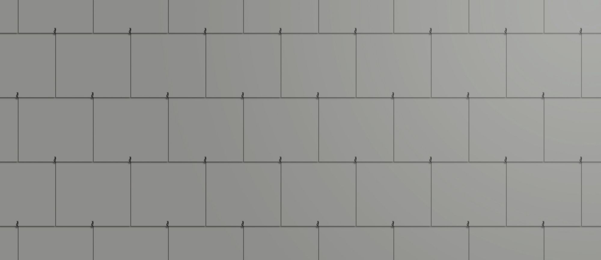 Cedral alterna ardoise 60/32 gris clair trois trous - sans coins coupes 10pcs/paq eur/pc