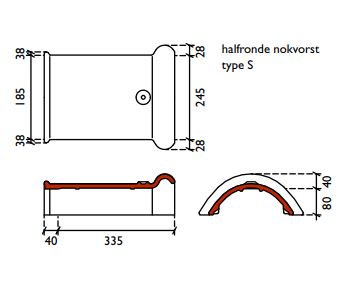 Lf postel 20 faitiere dr 33 cm ardoise