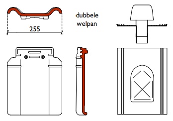 Lf postel 20 tle a dble bourre double black