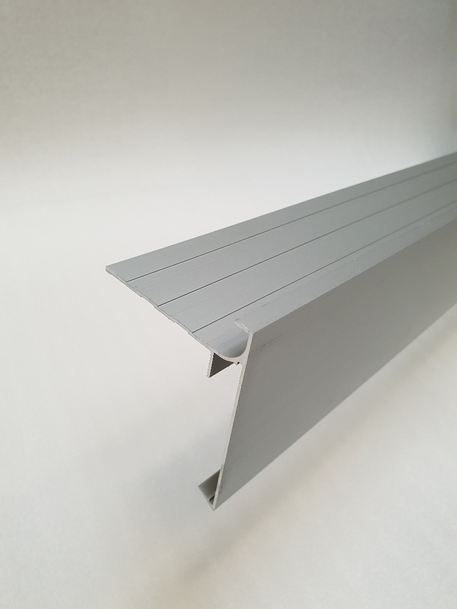 Alu rive de toit 80/55 anodisée 3m/pc eur/mc