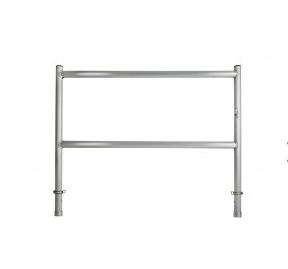 Sol echafaudage roulant 1,35x2,45m 8m cadre garde c eur/pc