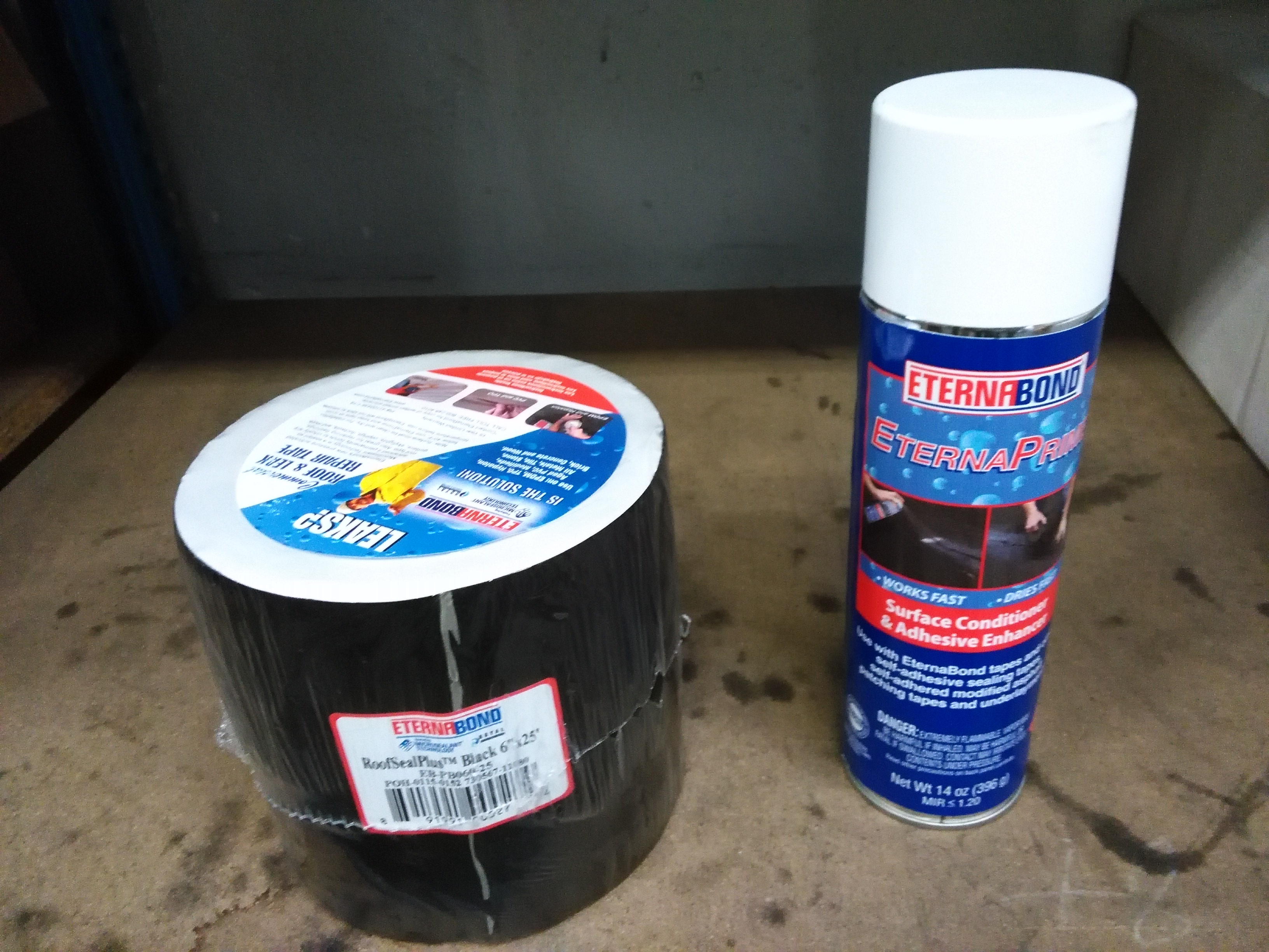 Elev roofseal plus noir 152mm x 7,62 m