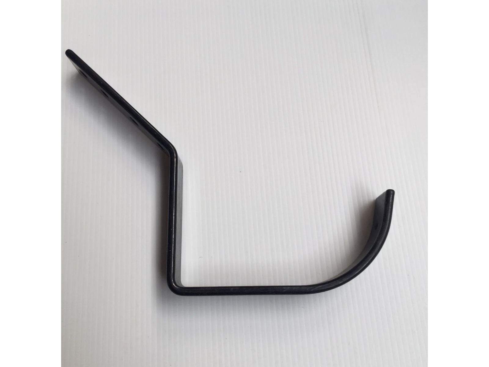 Zinc vm inox crochet anthracite demi-rond droit 360/450 + queue + trou 25pcs/bt eur/pc 220030585