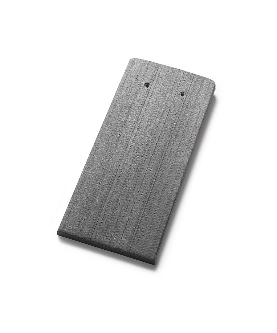 Kor tuile plate aspia 42x19 gris noir nuance 97