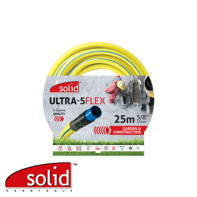 Prax tuyau d'arrosage ultra-5 flex 5/8"x 25m eur/pc