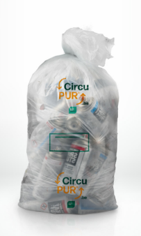 Sac circupur 50l (aerosols pu) 10pcs/rouleau eur/rouleau