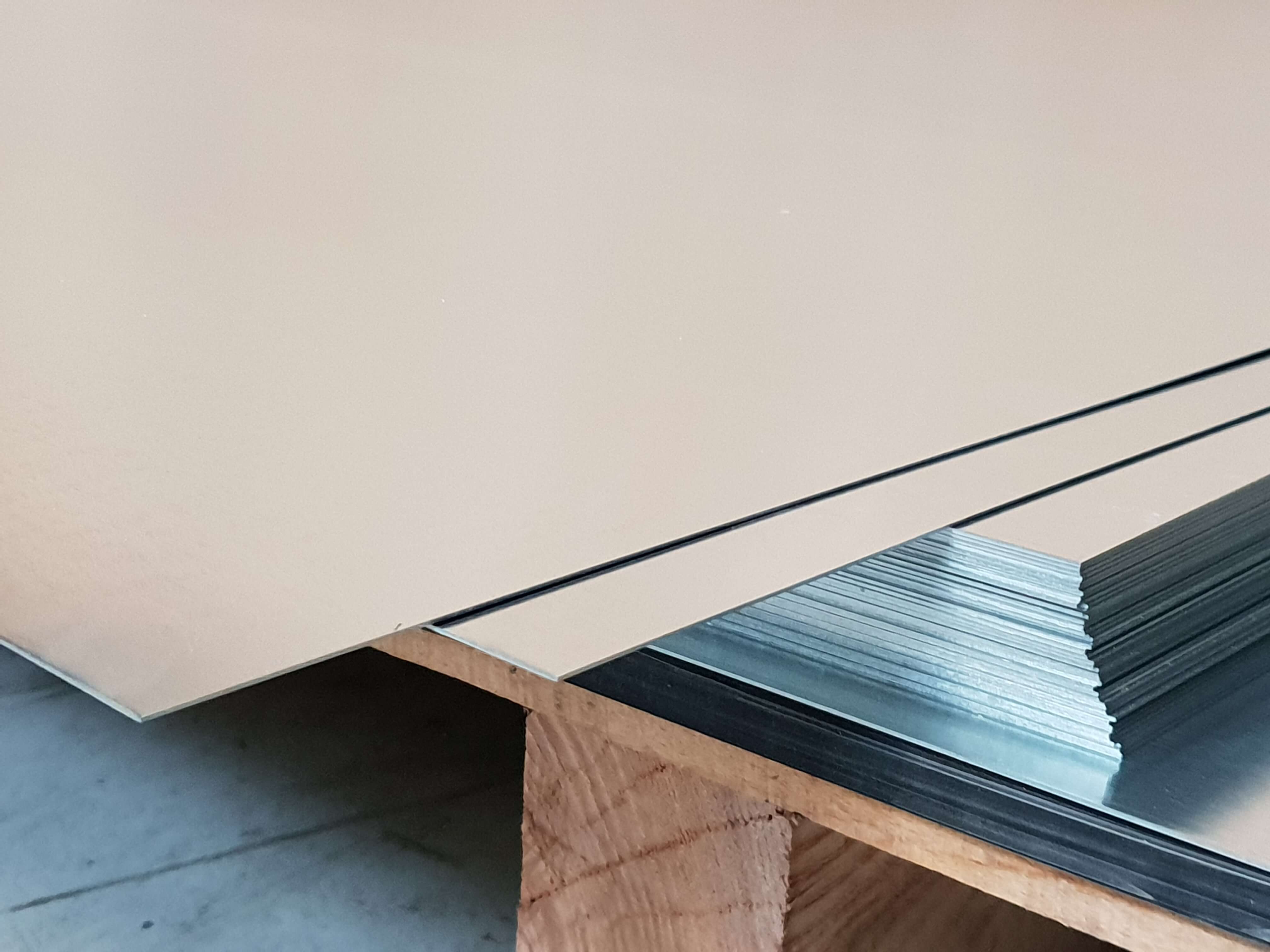 Zinc feuille vm 0,80 mm  quartz 2250 x 1000mm 13,160kg/2,25m2 eur/kg 220018551