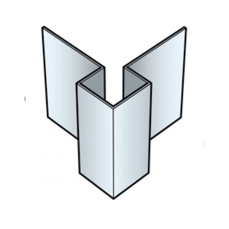 Cedral click coin ext alu c10 bleu ciel 3m eur/pc