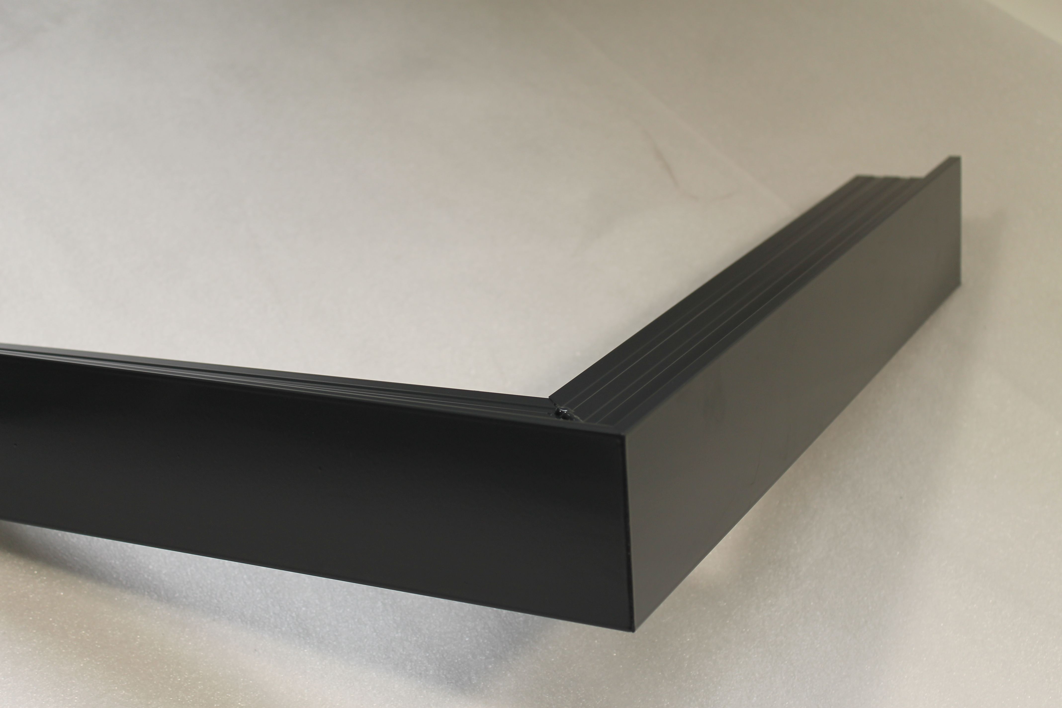 Alu rive de toit 60/50 anthracite structure ral 7016 coin extÉrieur 50x50 eur/pc