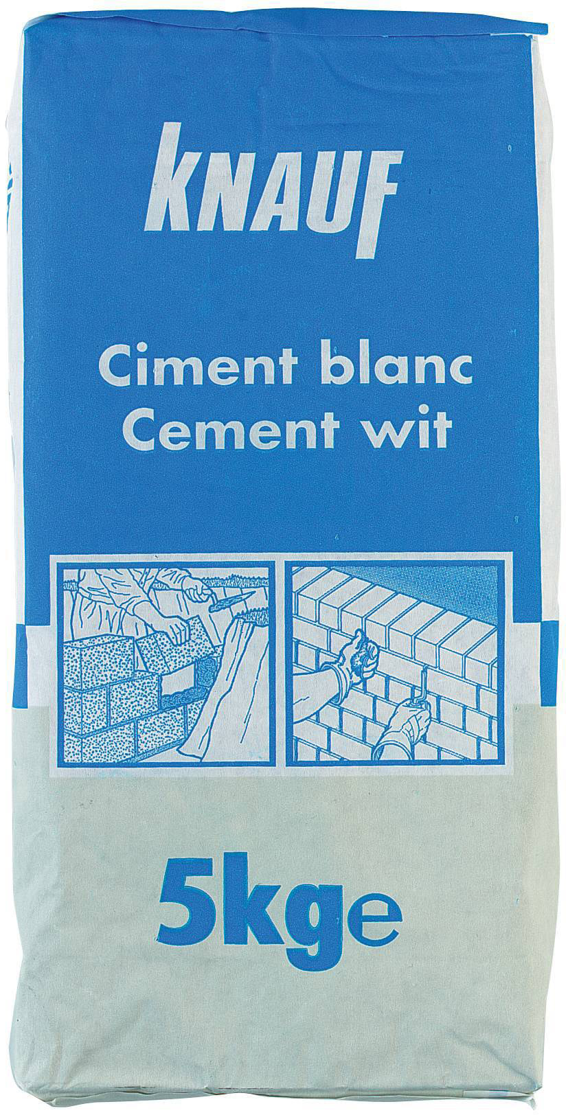 Knauf ciment gris 5 kg eur/pc