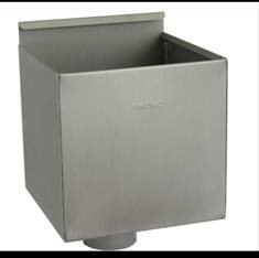Zinc vm quartz cuvette  carre  100mm eur/pc 220020695