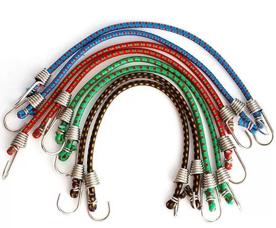 Led 8 elastique petit + crochets de 25cm eur/pc