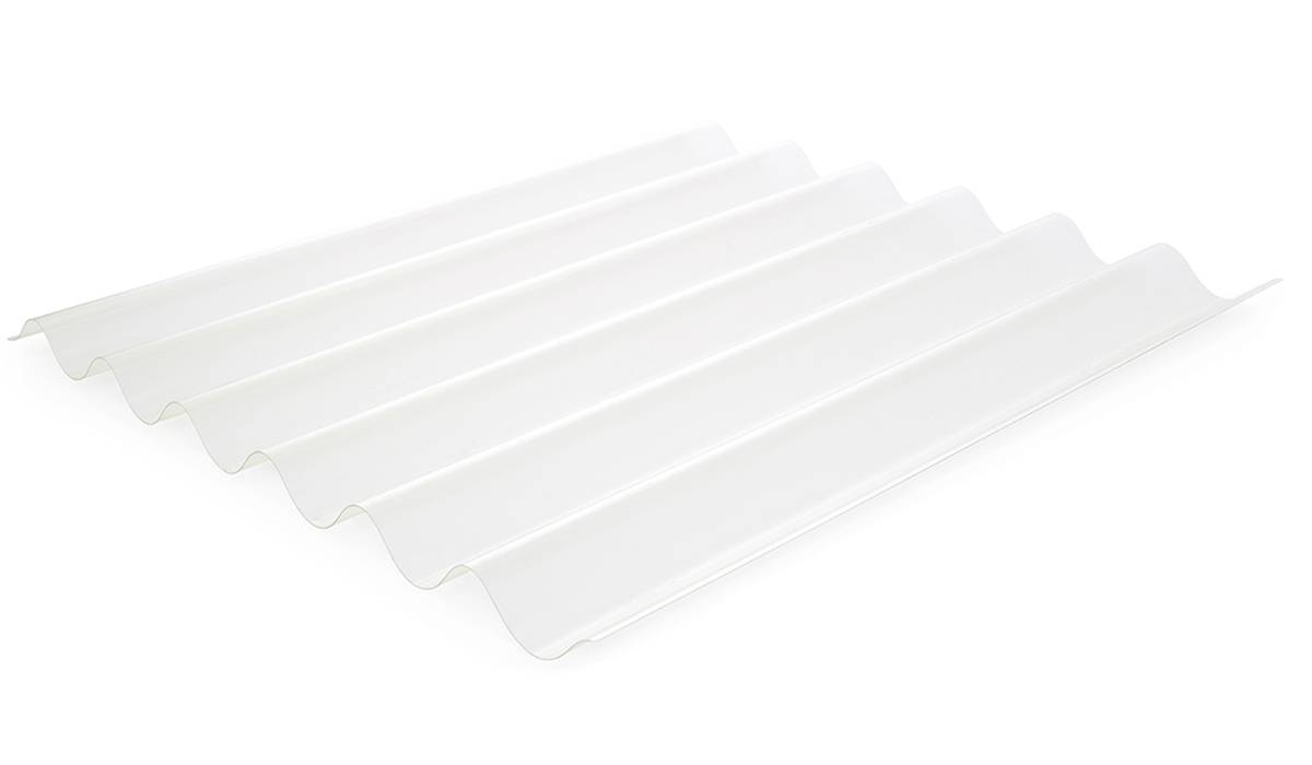 Plaque ondul polyest 177/51 2,44x1,10m 2,68m2/plaque eur/m2
