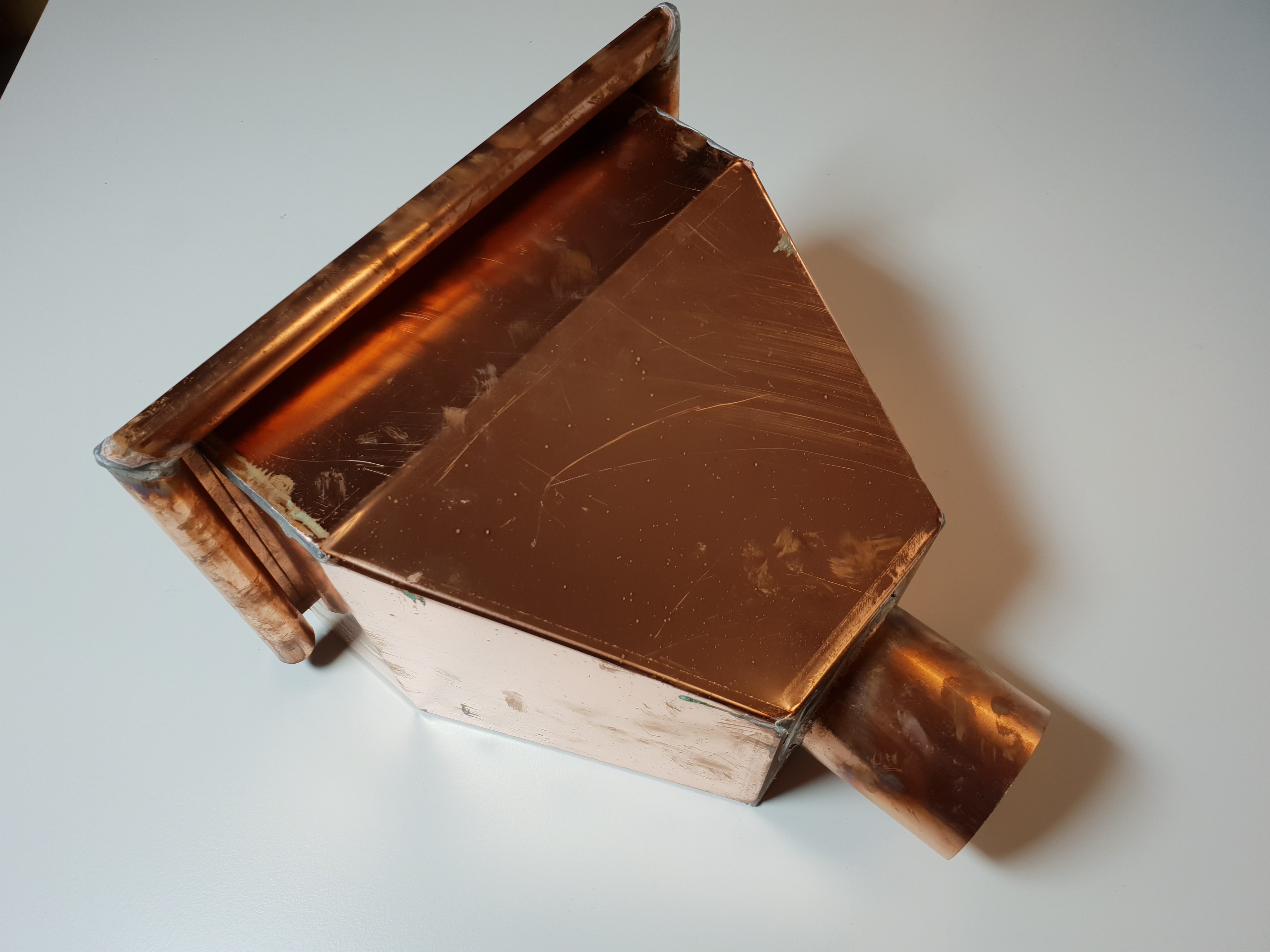 Cuivre vm cuvette 100mm avec ourlet eur/pc 220007360